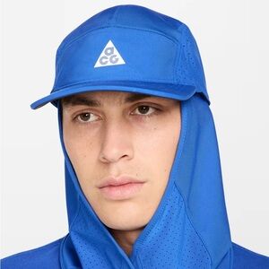 Nike ACG Fly Cap Removable Neck Cape Royal Blue HJ7021-480 Unisex Adult Sz M/L